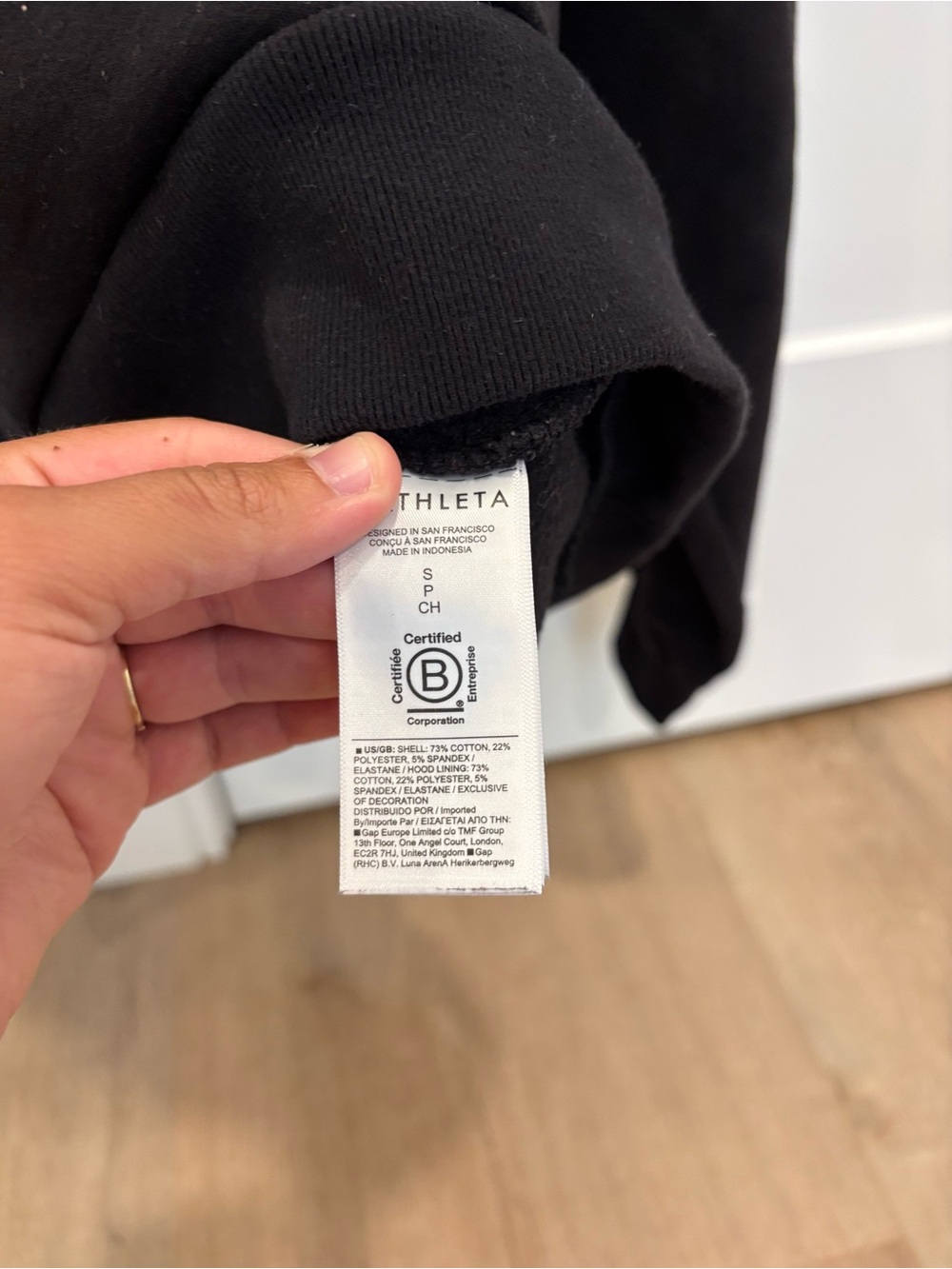 Athleta Forever Fleece 1/2 Zip Hoodie Size Small - Picture 2 of 9
